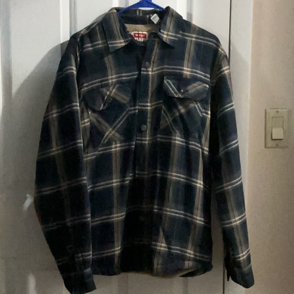 Wrangler Dark Plaid Shirt